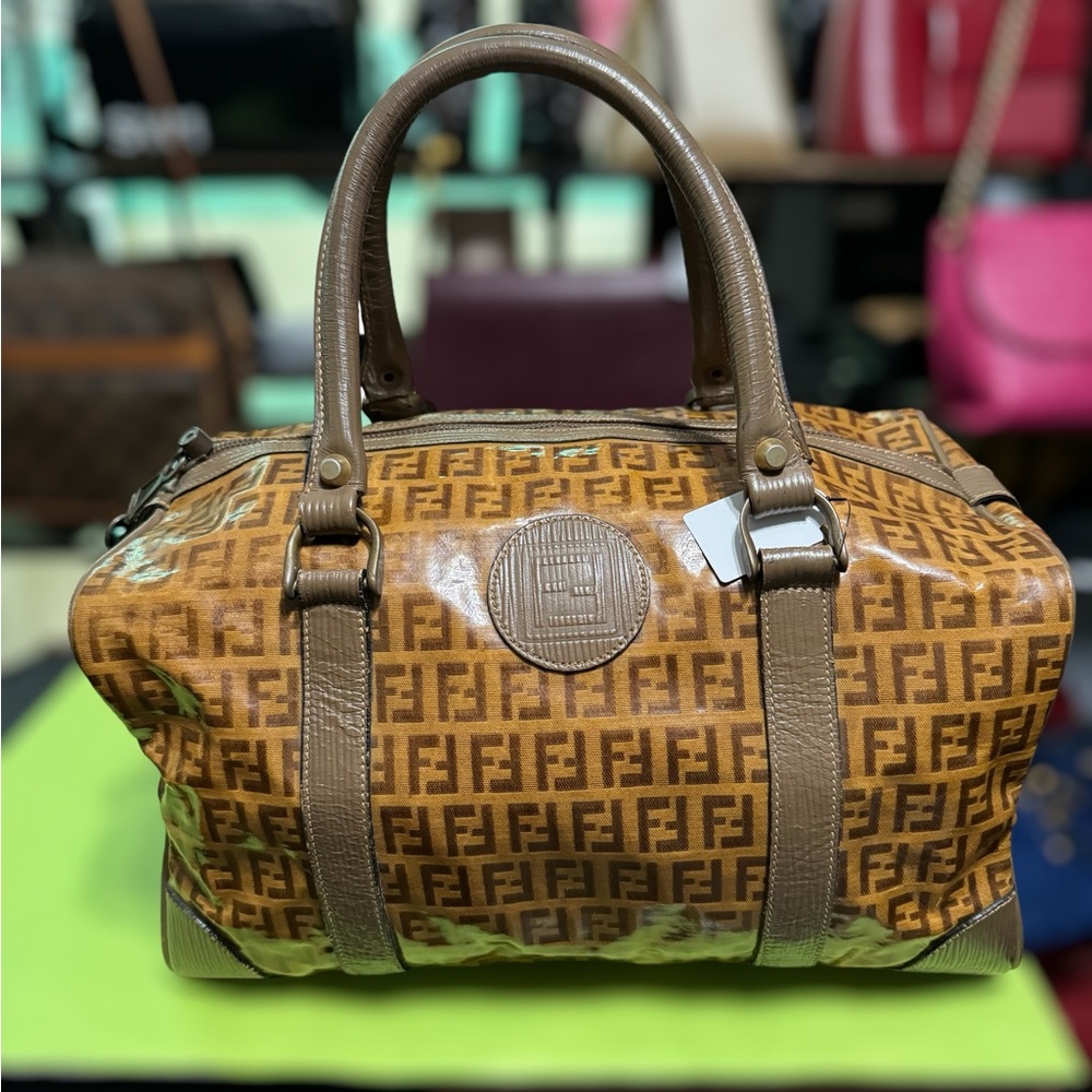 Vintage Fendi Boston bag